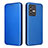 Funda de Cuero Cartera con Soporte Carcasa L02Z para Vivo V23 5G Azul