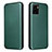 Funda de Cuero Cartera con Soporte Carcasa L02Z para Vivo Y15C Verde