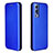 Funda de Cuero Cartera con Soporte Carcasa L02Z para Vivo Y72 5G Azul