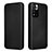 Funda de Cuero Cartera con Soporte Carcasa L02Z para Xiaomi Redmi Note 11 5G Negro