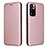 Funda de Cuero Cartera con Soporte Carcasa L02Z para Xiaomi Redmi Note 11 5G Oro Rosa