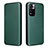 Funda de Cuero Cartera con Soporte Carcasa L02Z para Xiaomi Redmi Note 11 5G Verde