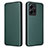 Funda de Cuero Cartera con Soporte Carcasa L02Z para Xiaomi Redmi Note 12 4G Verde