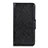 Funda de Cuero Cartera con Soporte Carcasa L03 para Alcatel 1S (2019) Negro