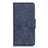 Funda de Cuero Cartera con Soporte Carcasa L03 para Alcatel 3 (2019) Azul