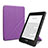 Funda de Cuero Cartera con Soporte Carcasa L03 para Amazon Kindle 6 inch Morado