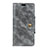 Funda de Cuero Cartera con Soporte Carcasa L03 para Asus ZenFone Live L1 ZA551KL Gris