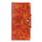 Funda de Cuero Cartera con Soporte Carcasa L03 para HTC Desire 19 Plus Naranja