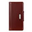 Funda de Cuero Cartera con Soporte Carcasa L03 para Huawei Honor 30 Marron