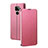 Funda de Cuero Cartera con Soporte Carcasa L03 para Huawei Nova 5i Pro Rosa