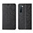 Funda de Cuero Cartera con Soporte Carcasa L03 para Oppo F15 Negro