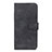 Funda de Cuero Cartera con Soporte Carcasa L03 para Oppo F17 Pro Negro