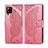 Funda de Cuero Cartera con Soporte Carcasa L03 para Samsung Galaxy A42 5G Rosa