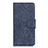 Funda de Cuero Cartera con Soporte Carcasa L03 para Samsung Galaxy M01 Core Azul