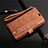 Funda de Cuero Cartera con Soporte Carcasa L03 para Samsung Galaxy S20 Plus 5G Marron