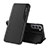 Funda de Cuero Cartera con Soporte Carcasa L03 para Samsung Galaxy S21 FE 5G Negro