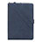 Funda de Cuero Cartera con Soporte Carcasa L03 para Samsung Galaxy Tab S5e Wi-Fi 10.5 SM-T720 Azul