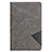 Funda de Cuero Cartera con Soporte Carcasa L03 para Samsung Galaxy Tab S6 Lite 10.4 SM-P610 Gris