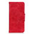 Funda de Cuero Cartera con Soporte Carcasa L03 para Samsung Galaxy XCover Pro Rojo