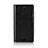 Funda de Cuero Cartera con Soporte Carcasa L03 para Sony Xperia XZ1 Compact Negro