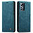 Funda de Cuero Cartera con Soporte Carcasa L03 para Xiaomi Mi 12X 5G Azul