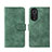 Funda de Cuero Cartera con Soporte Carcasa L03Z para Huawei Honor 50 5G Verde