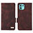 Funda de Cuero Cartera con Soporte Carcasa L03Z para Motorola Moto Edge 20 Lite 5G Marron