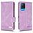 Funda de Cuero Cartera con Soporte Carcasa L03Z para Oppo A54 4G Morado