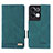 Funda de Cuero Cartera con Soporte Carcasa L03Z para Oppo Reno8 Pro+ Plus 5G Verde