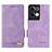 Funda de Cuero Cartera con Soporte Carcasa L03Z para Oppo Reno9 Pro+ Plus 5G Morado