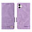 Funda de Cuero Cartera con Soporte Carcasa L03Z para Samsung Galaxy A04 4G Morado