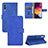 Funda de Cuero Cartera con Soporte Carcasa L03Z para Samsung Galaxy A30S Azul