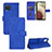 Funda de Cuero Cartera con Soporte Carcasa L03Z para Samsung Galaxy M12 Azul