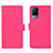 Funda de Cuero Cartera con Soporte Carcasa L03Z para Vivo V21s 5G Rosa Roja