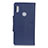 Funda de Cuero Cartera con Soporte Carcasa L04 para BQ Vsmart joy 1 Azul