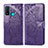 Funda de Cuero Cartera con Soporte Carcasa L04 para Huawei P Smart (2020) Morado