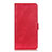 Funda de Cuero Cartera con Soporte Carcasa L04 para Oppo A32 Rojo