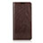 Funda de Cuero Cartera con Soporte Carcasa L04 para Samsung Galaxy A71 4G A715 Marron