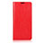 Funda de Cuero Cartera con Soporte Carcasa L04 para Samsung Galaxy A71 4G A715 Rojo