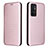 Funda de Cuero Cartera con Soporte Carcasa L04Z para OnePlus 9RT 5G Oro Rosa