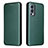 Funda de Cuero Cartera con Soporte Carcasa L04Z para OnePlus Nord 2 5G Verde