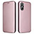 Funda de Cuero Cartera con Soporte Carcasa L04Z para Realme 10 4G Oro Rosa