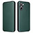 Funda de Cuero Cartera con Soporte Carcasa L04Z para Realme 10 4G Verde