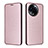 Funda de Cuero Cartera con Soporte Carcasa L04Z para Realme 11 5G Oro Rosa