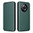 Funda de Cuero Cartera con Soporte Carcasa L04Z para Realme 11 Pro+ Plus 5G Verde