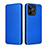 Funda de Cuero Cartera con Soporte Carcasa L04Z para Realme C53 Azul