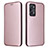 Funda de Cuero Cartera con Soporte Carcasa L04Z para Realme GT Neo2 5G Oro Rosa