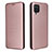 Funda de Cuero Cartera con Soporte Carcasa L04Z para Samsung Galaxy A12 5G Oro Rosa