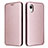 Funda de Cuero Cartera con Soporte Carcasa L04Z para Samsung Galaxy A23s Oro Rosa