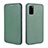 Funda de Cuero Cartera con Soporte Carcasa L04Z para Samsung Galaxy S20 FE (2022) 5G Verde